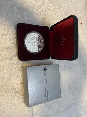 1983 Royal Canadian Mint Silver Dollar - Edmonton University